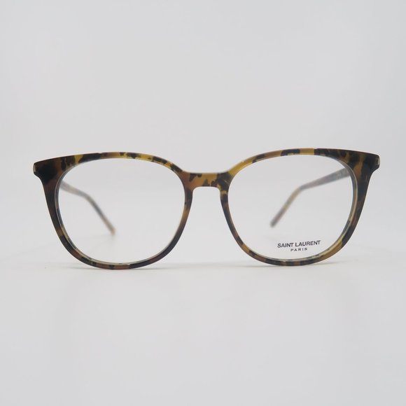 Saint Laurent Paris SL 38 003 52mm Light Brown Tortoise Shell New Eyeglasses. - Picture 1 of 7